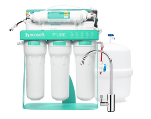 Фільтр зворотного осмосу Ecosoft PURE AquaCalcium Mint з помпою на станині (MO675PSMACECO) MO675PSMACECO фото