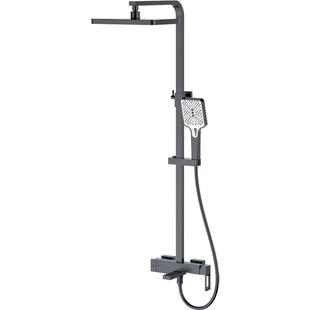 Haiba KANT 009-J GRAPHITE Душова колона зі змішувачем (Колір графіт) (HB9665) HB9665 фото