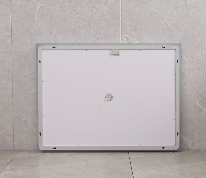 Дзеркало Mixxus LIGHT MR01-70x50 з Led Touch, Anti-fog, димером, регулятором яскравості, годинником (MI6000) MI6000 фото