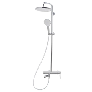 Душова колонна зі змішувачем Koer KB-56029-01 3 функції, колір хром (KR5481) KR5481 фото