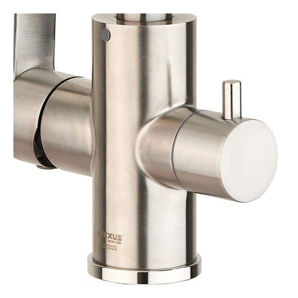 Змішувач для кухні Mixxus DAX-021-G з нерж. сталі SUS304 з вих. для питної води (MI6077) MI6077 фото