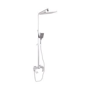 Душова система універсальна Qtap Swan Cascada на три споживачі (з виливом) QTSWA111CRM45566 Chrome SD00051690 фото
