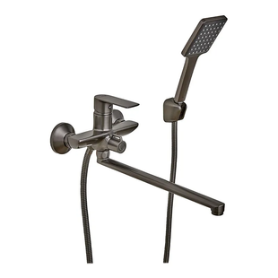 Змішувач для ванної Haiba Alex 006 Euro Graphite (HB3997) HB3997 фото