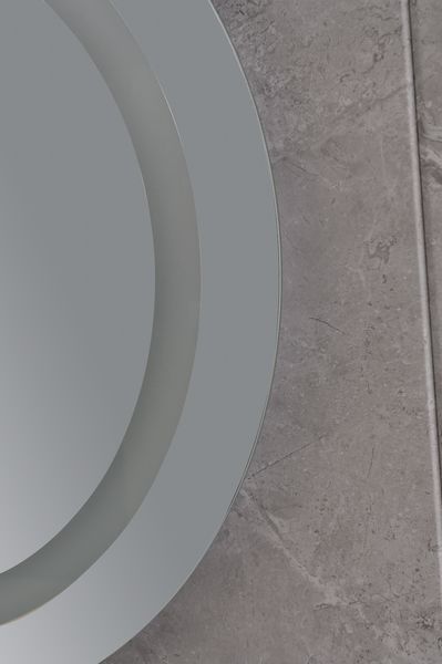 Дзеркало Mixxus PLAIN MC02-80 з Led Touch, Anti-fog, димером, регулятором яскравості, годинником (MI6931) MI6931 фото