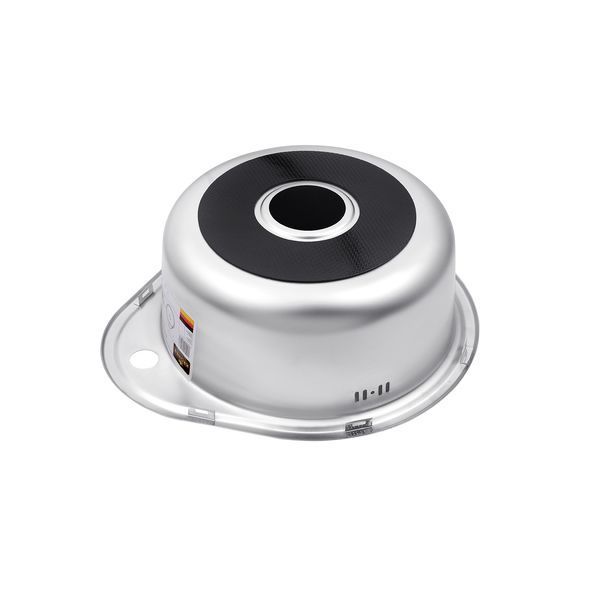 Кухонна мийка Kroner KRP Satin - 4843 (0.8 мм) CV022757 фото