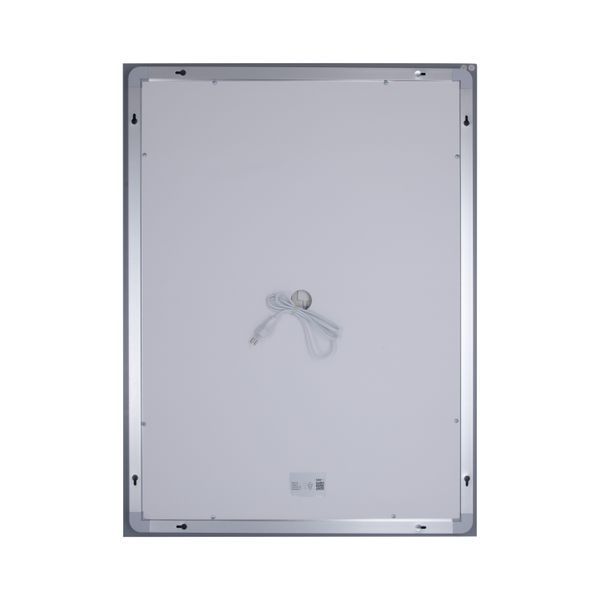 Дзеркало Lidz Kubis 600х800 з LED-підсвічуванням Touch, з антизапотіванням, з димером, рег. яскравості LD78LF9376080 LD78LF9376080 фото