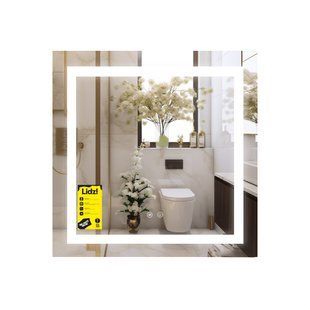 Дзеркало Lidz Kubis (KU1) 700х700 з LED-підсвічуванням Touch, з антизапотіванням, з димером, рег. яскравості LDKU70070049287 LDKU70070049287 фото