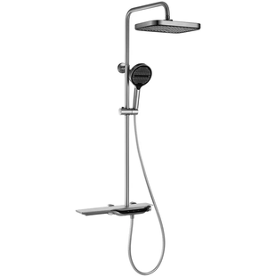 Душова колона з термостатичним змішувачем MIXXUS PREMIUM SPACE-009-J CHROME з кнопковим перемикачем, 3 режими (MI7012) MI7012 фото