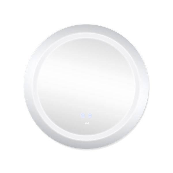 Дзеркало Lidz Aria R600 з LED-підсвічуванням Touch, з антизапотіванням, з димером, рег. яскравості LD78LR600 LD78LR600 фото