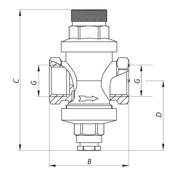 Редуктор тиску Koer KR.1252 3/4 "(KR2664) KR2664 фото
