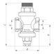 Редуктор тиску Koer KR.1252 3/4 "(KR2664) KR2664 фото 3