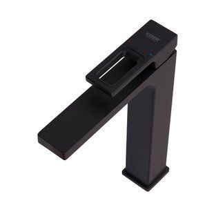 Змішувач для умивальника Koer KB-11009-05 високий (Колір чорний) (KR3501) KR3501 фото