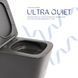 Унітаз підвісний Tern Ultra Quiet 490&times;365&times;325&nbsp;мм, Anthracite, з сидінням Slim Duroplast / Soft-close / Quick Release QT17332303ASAN Qtap QT17332303ASAN фото 5