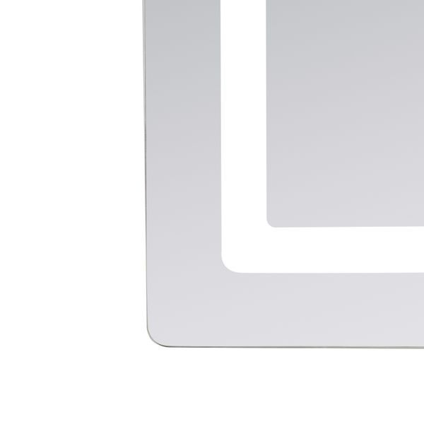 Дзеркало Lidz Kubis (KU2) 1000х800 з LED-підсвічуванням Touch, з антизапотіванням, з димером, рег. яскравості LD78LF6141008048450 LD78LF6141008048450 фото