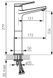Змішувач для умивальника Ferro Stratos BSC2L BSC2L фото 2