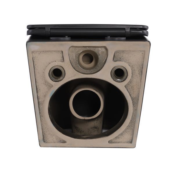 Унітаз підвісний Robin Ultra Quiet 490&times;365&times;325 мм, Anthracite, з сидінням Slim Duroplast / Soft-close / Quick Release QT13332381АSAN Qtap QT13332381АSAN фото
