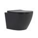 Унітаз підвісний Robin Ultra Quiet 490&times;365&times;325 мм, Anthracite, з сидінням Slim Duroplast / Soft-close / Quick Release QT13332381АSAN Qtap QT13332381АSAN фото 1