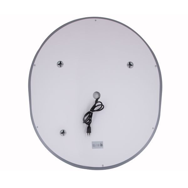 Дзеркало Qtap Gemini 800х700 з LED-підсвічуванням Touch, з антизапотіванням, з димером, рег. темп. кольору (3000-6500K) QT2578R8070 QT2578R8070 фото