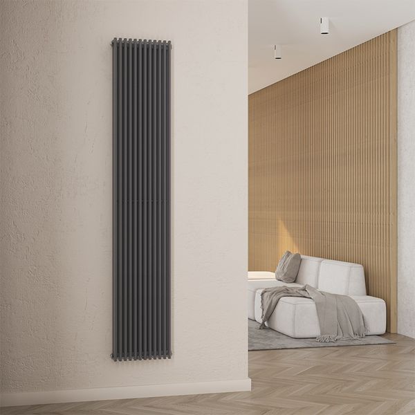 Радіатор дизайнерський Ideale Giulia 12 12/1800/336 антрацит 24600 фото