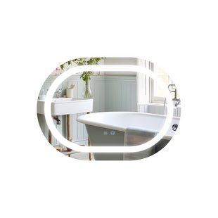 Дзеркало Qtap Gemini 600х800 з LED-підсвічуванням Touch, з антизапотіванням, з димером, рег. темп. кольору (3000-6500K) QT2578R6080 QT2578R6080 фото