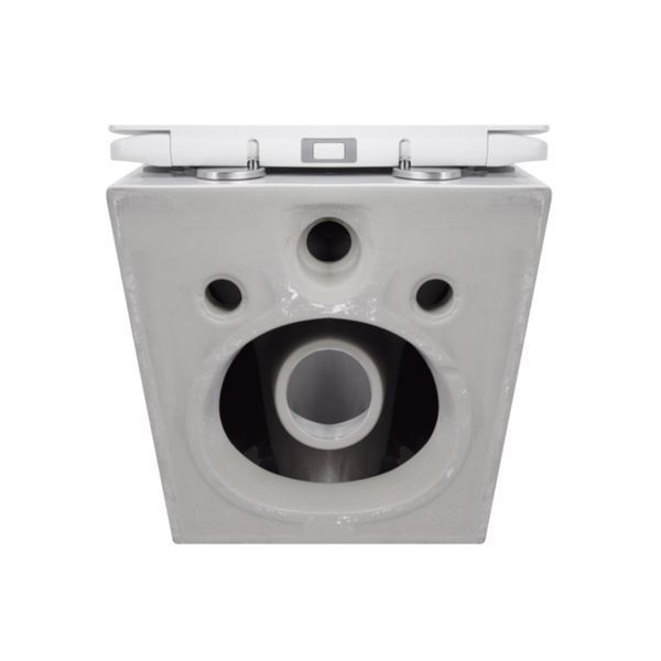 Унітаз підвісний Qtap Jay безобідковий з сідінням Soft-close QT07335176W QT07335176W фото