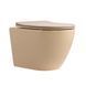 Унітаз підвісний Robin Ultra Quiet 490&times;365&times;325&nbsp;мм, Beige, з сидінням Slim Duroplast / Soft-close / Quick Release QT13332381АSSB Qtap QT13332381АSSB фото 1