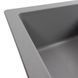 Гранітна мийка для кухні Platinum 6550 INTENSO матова Сірий металік 6550INTENSO_GrayMetallic фото 4