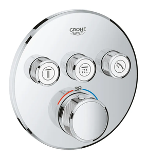 Термостат прихованого монтажу на 3 споживача Grohe Grohtherm SmartControl (29121000) 29121000 фото