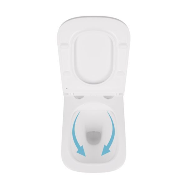 Унітаз підвісний Qtap Tern безобідковий з сідінням Soft-close QT1733052ERW QT1733052ERW фото