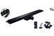 Душовий трап Koer FD08-70x700-Glass Black SUS304, 70x700 мм, зі скляною панеллю, нержавіюча сталь, чорний KR5141 фото 3