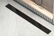Душовий трап Koer FD08-70x700-Glass Black SUS304, 70x700 мм, зі скляною панеллю, нержавіюча сталь, чорний KR5141 фото 2