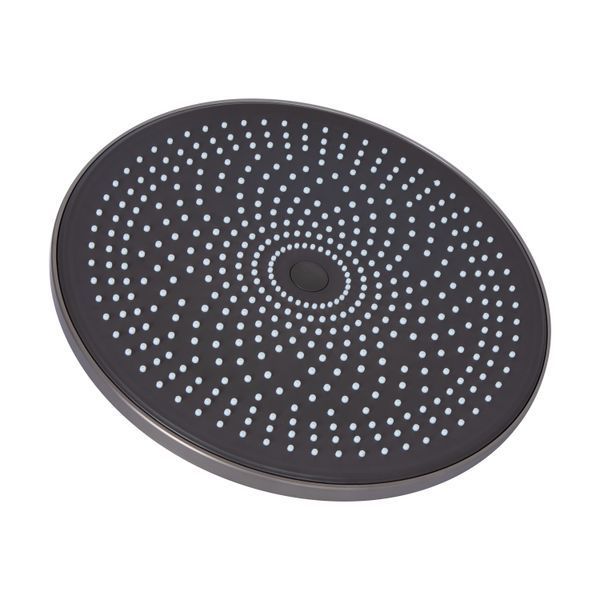 Душова система для душу Qtap Slavonice на два споживачі QTSLA110GMB45913 Gunmetal Black PVD SD00052037 фото
