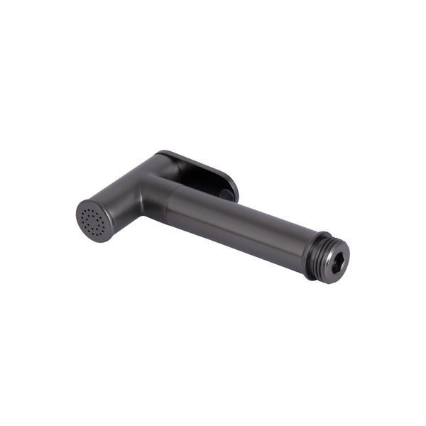 Набір для гігієнічного душу Qtap Slavonice округлий QTSLA262GMB45916 Gunmetal Black PVD QTSLA262GMB45916 фото