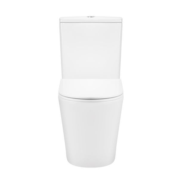 Унітаз-компакт Qtap Scorpio безобідковий з сидінням Soft-close QT14226002W QT14226002W фото