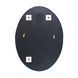 Дзеркало Lidz Latwa 140.07.11 (1) 650х800 настінне овальне з декором LD78LA6580 LD78LA6580 фото 4