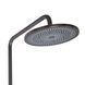 Душова система для душу Qtap Slavonice на два споживачі QTSLA110GMB45913 Gunmetal Black PVD SD00052037 фото 5