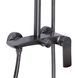 Душова система для душу Qtap Slavonice на два споживачі QTSLA110GMB45913 Gunmetal Black PVD SD00052037 фото 3