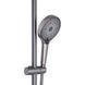 Душова система для душу Qtap Slavonice на два споживачі QTSLA110GMB45913 Gunmetal Black PVD SD00052037 фото 4