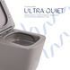 Унітаз підвісний Tern Ultra Quiet 490&times;365&times;325 мм, Stone Grey, з сидінням Slim Duroplast / Soft-close / Quick Release QT17332303ASSG Qtap QT17332303ASSG фото 5