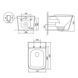 Унітаз підвісний Tern Ultra Quiet 490&times;365&times;325 мм, Stone Grey, з сидінням Slim Duroplast / Soft-close / Quick Release QT17332303ASSG Qtap QT17332303ASSG фото 2