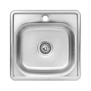 Кухонна мийка Kroner KRP Satin - 4848 (0.6 мм) CV022759 фото