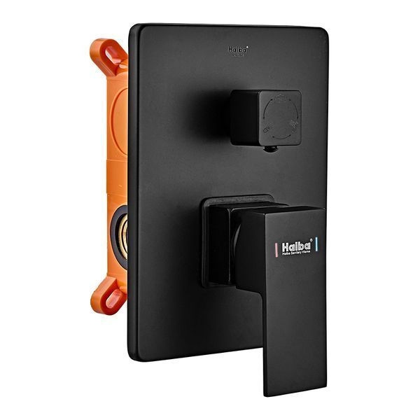 Вбудована душова система Haiba Kubus 009 (Inner) Black (HB3949) HB3949 фото