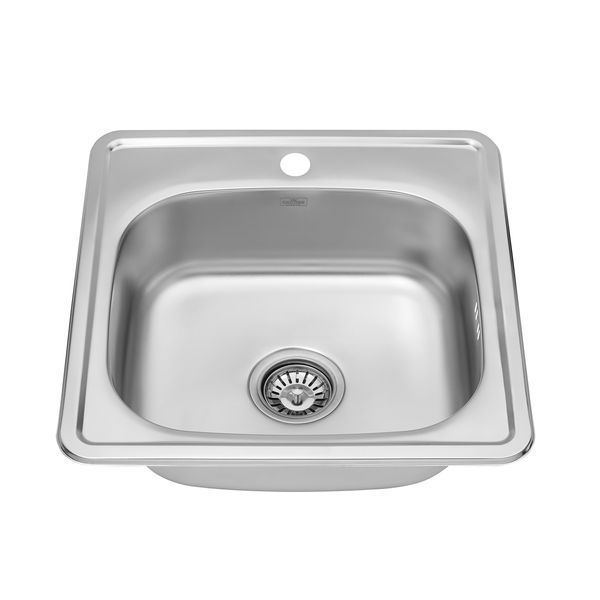 Кухонна мийка Kroner KRP Satin - 4848 (0.6 мм) CV022759 фото