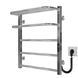 Рушникосушарка електрична Lux Hotel П5 400х600 Deffi нержавіюча сталь (Хром, JD04, Праве підключення) A.LH.60.40.5.E.C.R.2 фото 2