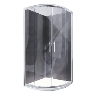 Душова кабіна без піддону Koer SR SC04-90x90x195-TR-02 прозоре скло Easy Clean 5мм SS Color (KR5682) KR5682 фото