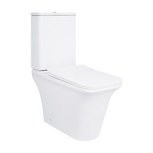 Унітаз-компакт Qtap Kalao безобідковий з сідінням Soft-close QT08221213AW QT08221213AW фото