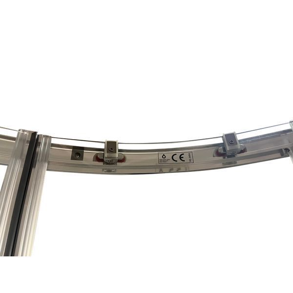 Душова кабіна без піддону Koer SR SC04-90x90x195-TR-02 прозоре скло Easy Clean 5мм SS Color (KR5682) KR5682 фото