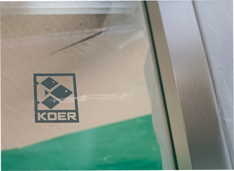 Душова кабіна без піддону Koer SR SC04-90x90x195-TR-02 прозоре скло Easy Clean 5мм SS Color (KR5682) KR5682 фото