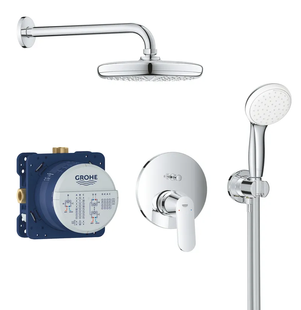 Душова система прихованого монтажу зі змішувачем Grohe Eurosmart Cosmopolitan (25219001) 25219001 фото