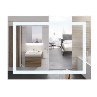 Дзеркало Mixxus WARM MR12-90x70-Reverse з Led Touch, Anti-fog, димером, регулятором яскравості (MI6675) MI6675 фото